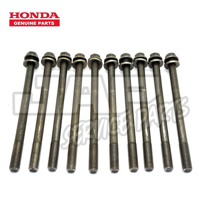 HONDA GENUINE Cylinder Head Bold Set for Civic/Integra Type R K20 EP3/FN2/DC5 Jap Service Parts