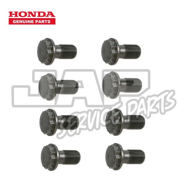 HONDA GENUINE Flywheel Bolt Set for 9200 Civic/Integra B16A/B18C EG6 EK4 DC2 Jap Service Parts