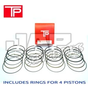 TPR JAPAN OEM PISTON RING SET x4 | Honda Civic CRX 1.6 D16ZC D16A9 D16Z6