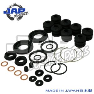 OE JAPAN Rear Caliper Rebuild Seal Kit for Toyota Starlet GT/Glanza V EP82/EP91
