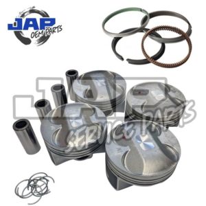 Pistons + Rings X4 STD Size 86mm|Honda Civic Type R EP3 FN2 K20A2 K20Z4|OE JAPAN