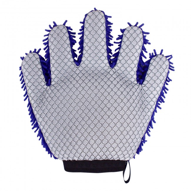 PROSTAFF Alloy Wheel Cleaning Glove Mesh and Microfibre - Image 3