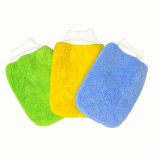 PROSTAFF Car Cleaning Car Wash Mitt Microfibre Glove 3 Pack