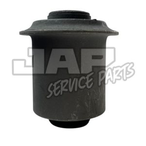 A black rubber and metal suspension bush is shown upright on a white background with the watermark “JAP Service Parts” across the image. | Jap Service Parts - Car Parts