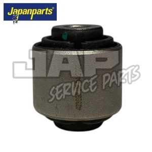 A cylindrical metal automotive part, likely a suspension bush, displayed against a white background. The Japanparts logo appears in the top left corner, and Japan Service Parts is written across the image. | Jap Service Parts - Car Parts