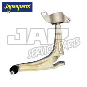 A metallic car suspension control arm with bolt holes, displayed on a white background. The Japanparts logo appears in the top left corner, and a watermark reading JAP SERVICE PARTS is overlaid on the image. | Jap Service Parts - Car Parts