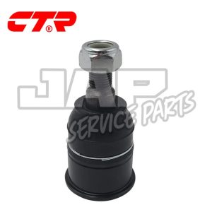 A black automotive ball joint with a silver bolt and nut on top, shown against a white background. The CTR logo is in the top left corner, and “JAP Service Parts” is faintly overlaid in the centre. | Jap Service Parts - Car Parts
