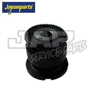 A black automotive suspension bush part is shown against a white background. The Japanparts logo is displayed in the top left corner, and JAP SERVICE PARTS is watermarked in the centre. | Jap Service Parts - Car Parts