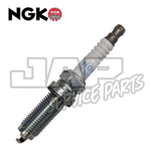 A single NGK spark plug is shown against a white background, with NGK SPARK PLUGS logo in the top left corner and JAP SERVICE PARTS watermark across the image. | Jap Service Parts - Car Parts