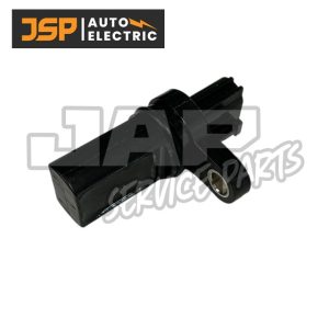 Black automotive sensor part with a mounting hole, shown on a white background. JSP Auto Electric logo appears in the top left corner, with JAP Service Parts watermark over the image. | Jap Service Parts - Car Parts