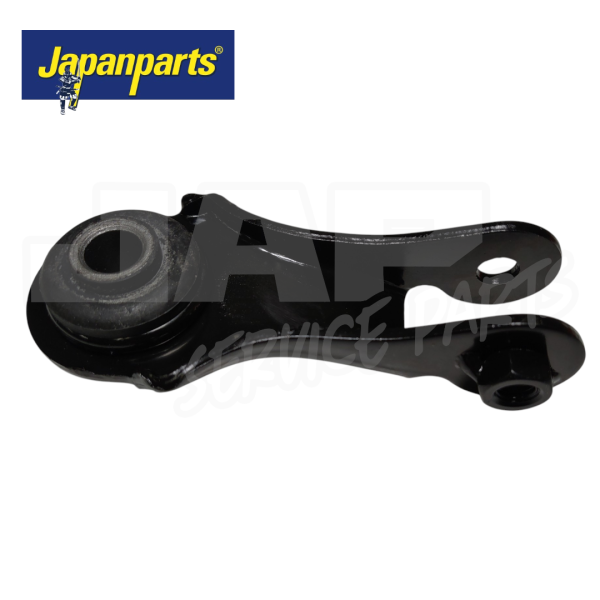A black metal car suspension part with a rubber bush, shown on a white background. The Japanparts logo appears in the top left corner. | Jap Service Parts - Car Parts