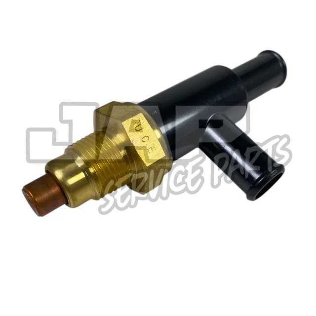 Brass and black automotive or mechanical sensor part with electrical and hose connection points, shown on a white background. | Jap Service Parts - Car Parts