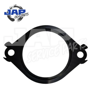 Black, circular automotive part with two mounting lugs at opposite sides, displayed on a white background with JAP OEM PARTS watermark and logo in blue and black at the top left corner. | Jap Service Parts - Car Parts